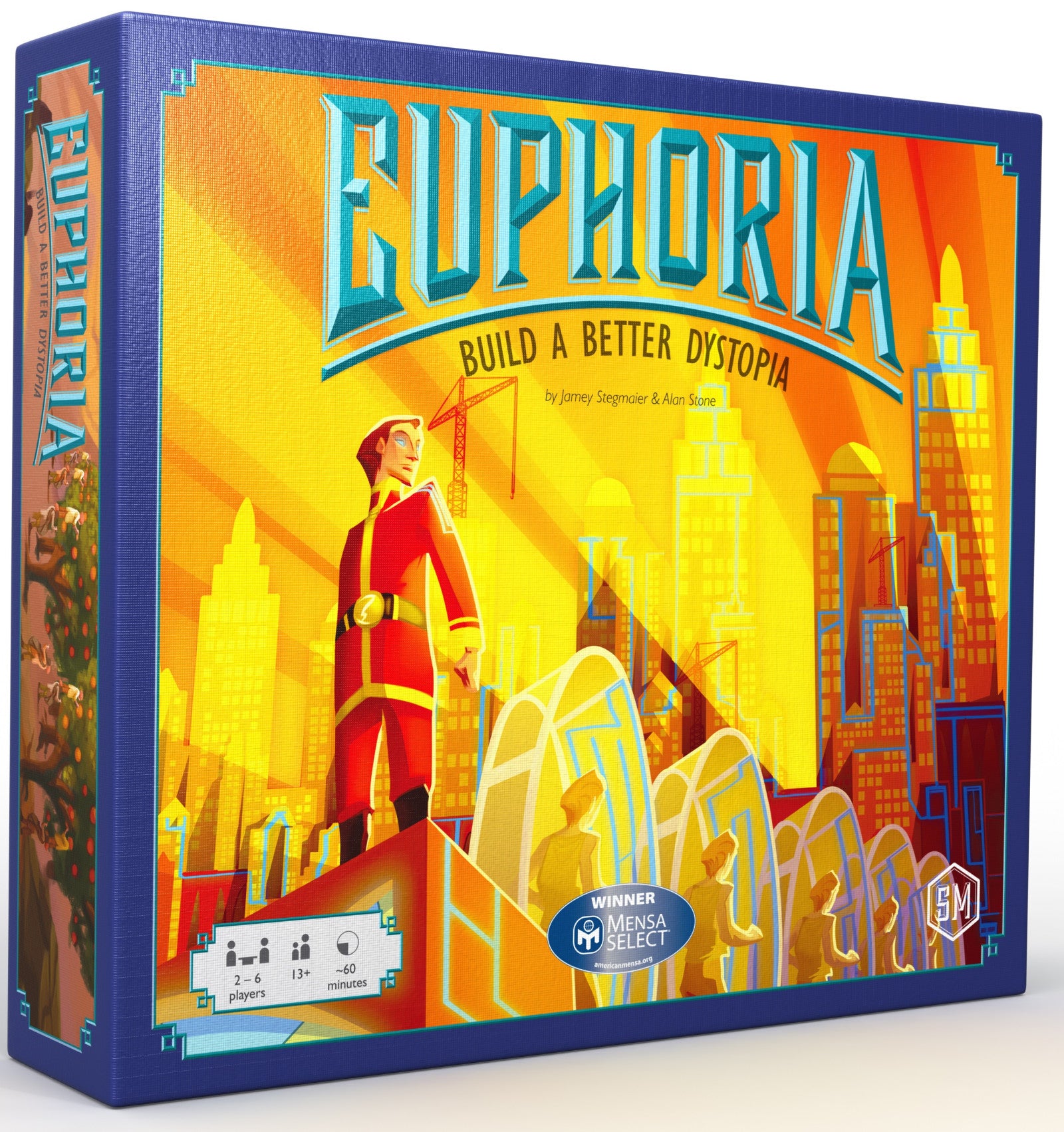 Euphoria Build a Better Dystopia Board Game